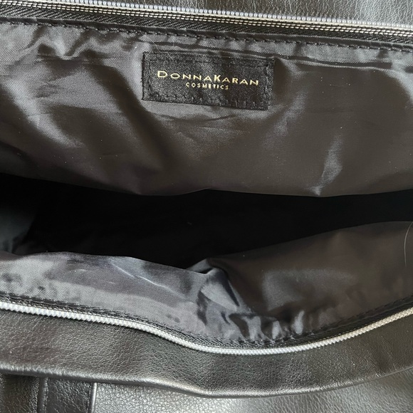 Donna Karan Cosmetics Black Zippered Tote Bag - Picture 7 of 14